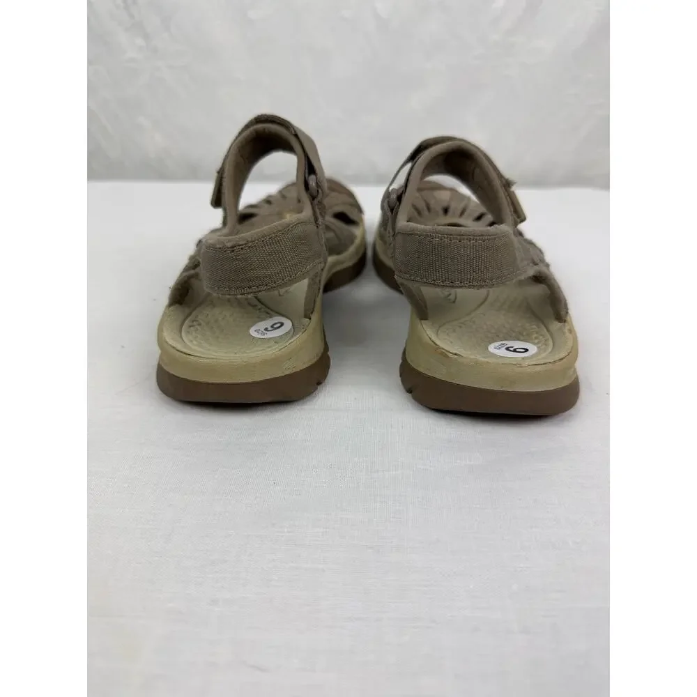 KEEN Whisper Women's Closed Toe Sport Sandals Taupe Brown Size 6